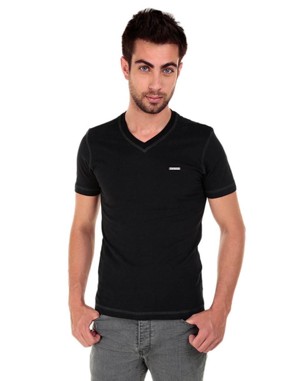 Playera cuello V para hombre 1