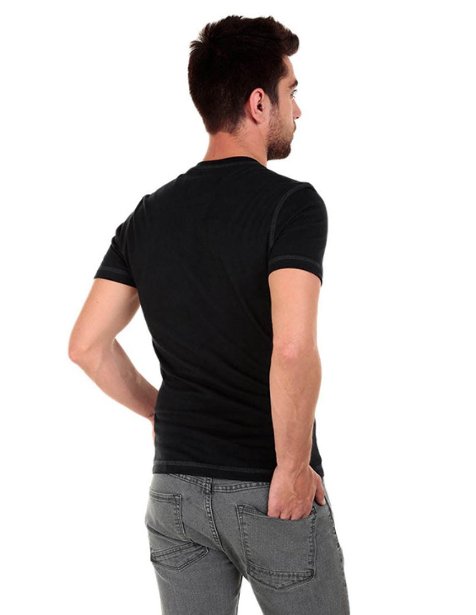 Playera cuello V para hombre 2