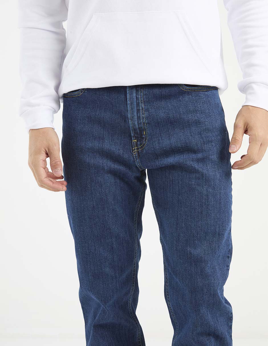 Jeans recto Oggi lavado medio para hombre