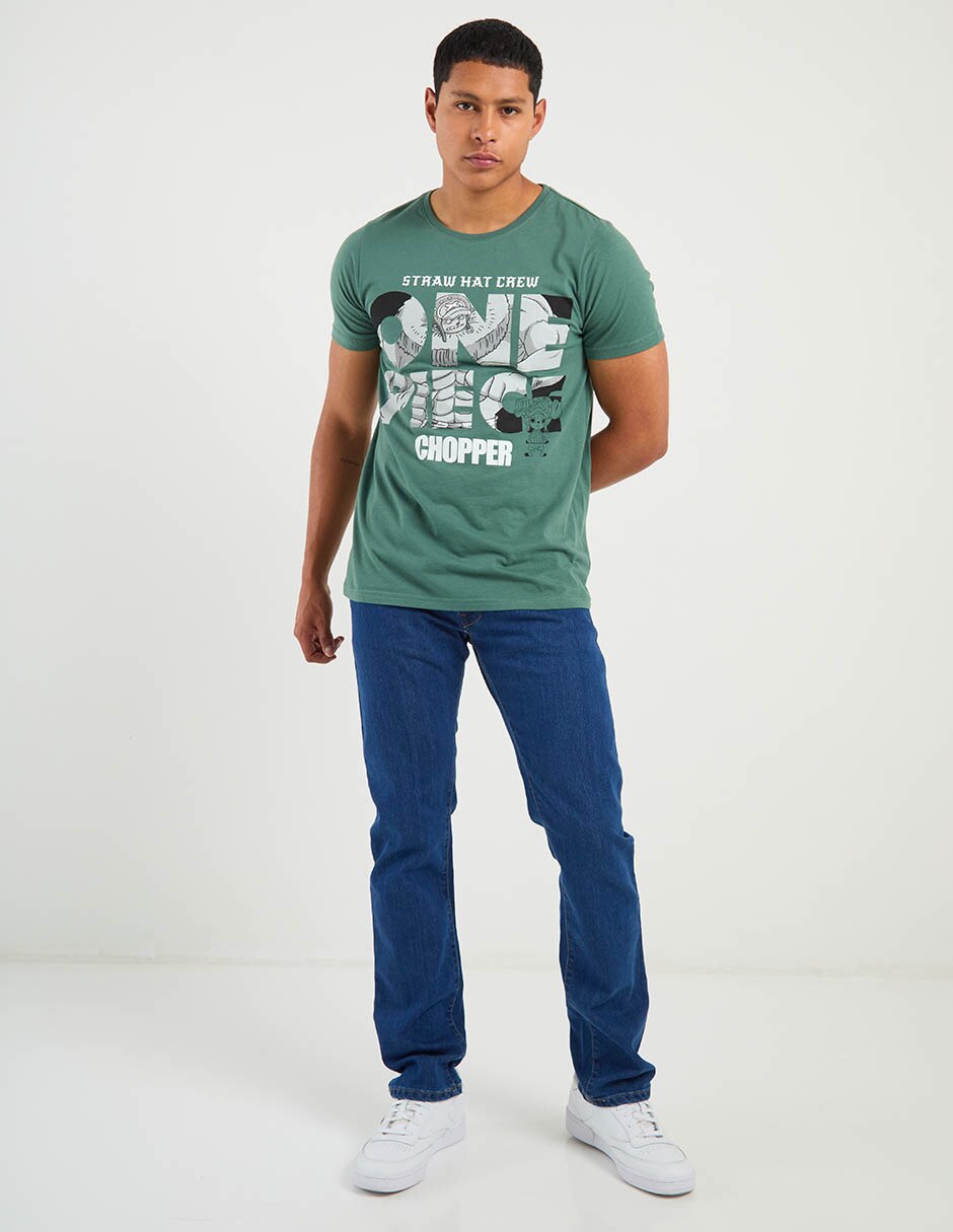 Jeans slim lavado obscuro para hombre 3