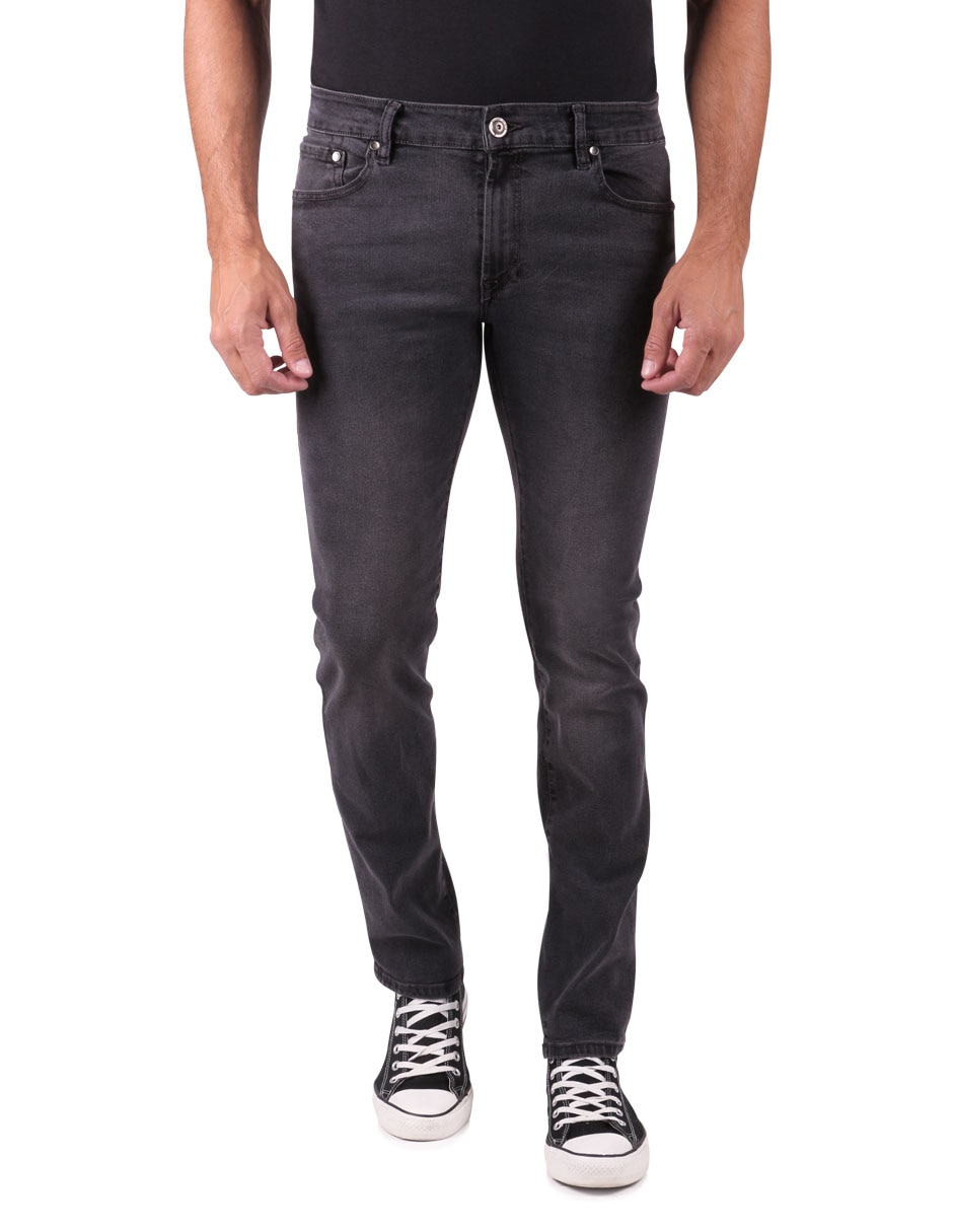 Jeans skinny Silver Plate lavado obscuro para hombre