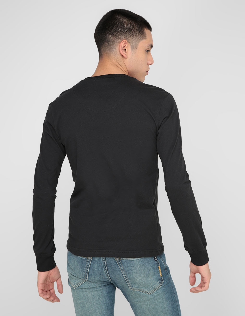 Playera cuello redondo para hombre 2
