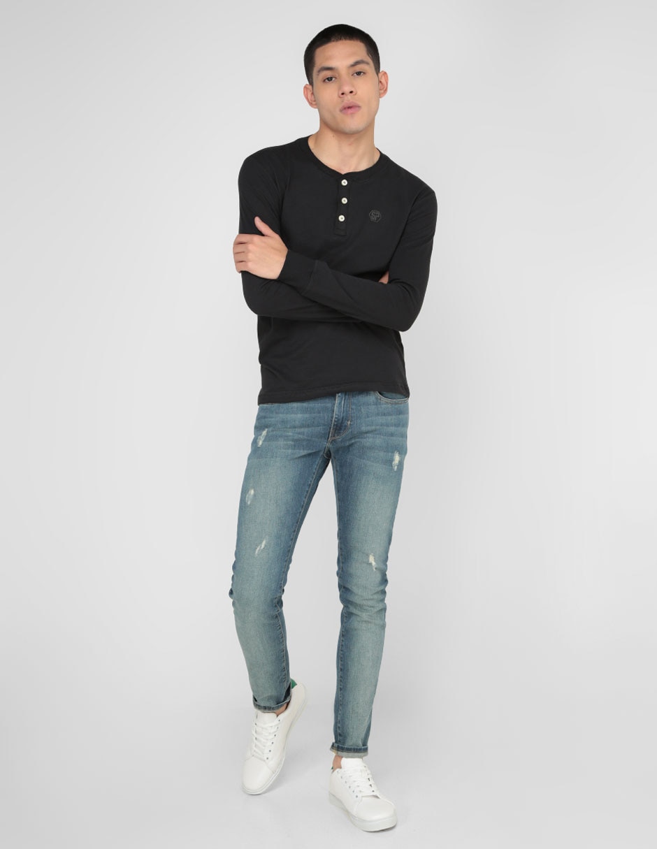 Playera cuello redondo para hombre 3