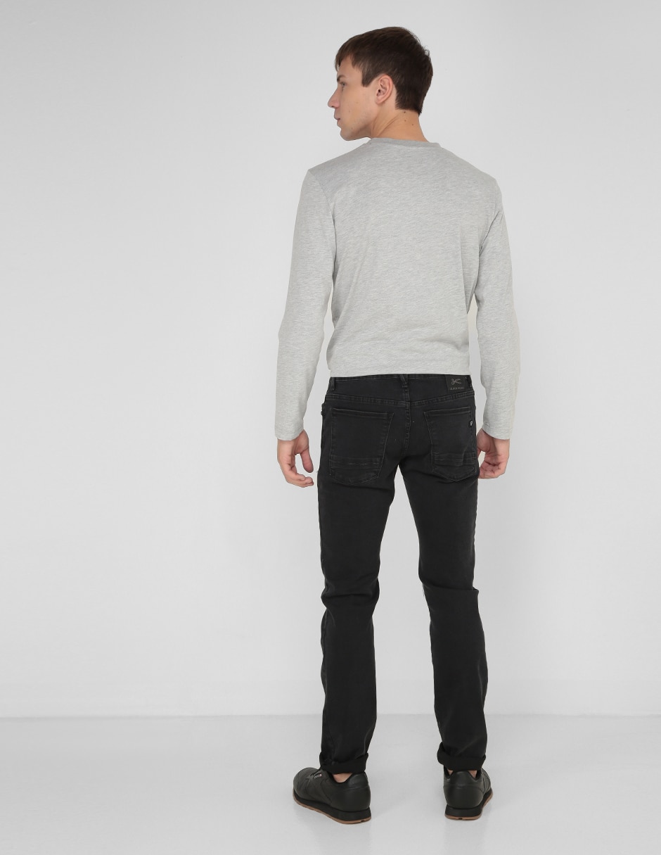 Jeans slim Silver Plate lavado obscuro para hombre