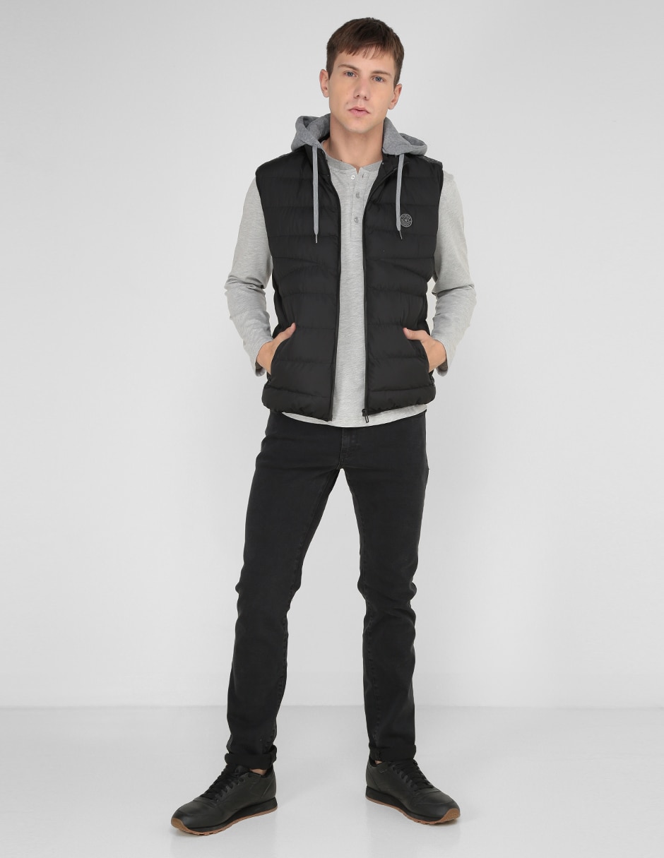 Jeans slim Silver Plate lavado obscuro para hombre