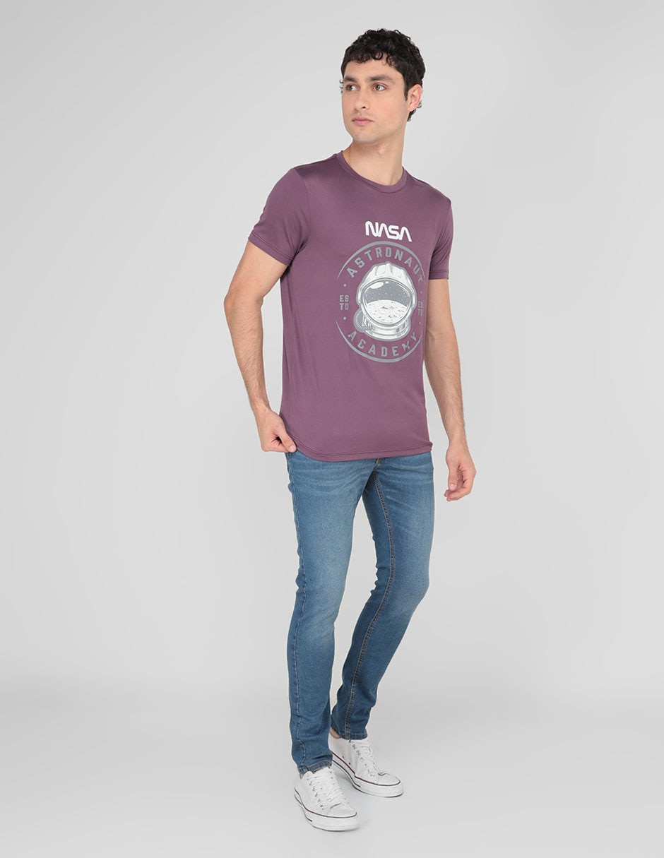 Jeans super skinny lavado stone wash para hombre 3