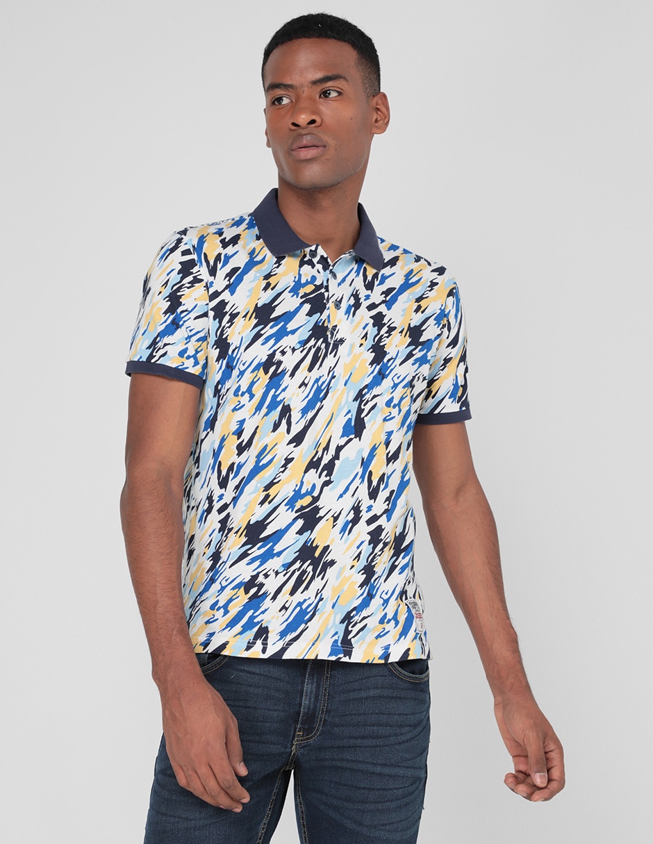 Playera cuello polo para hombre 1
