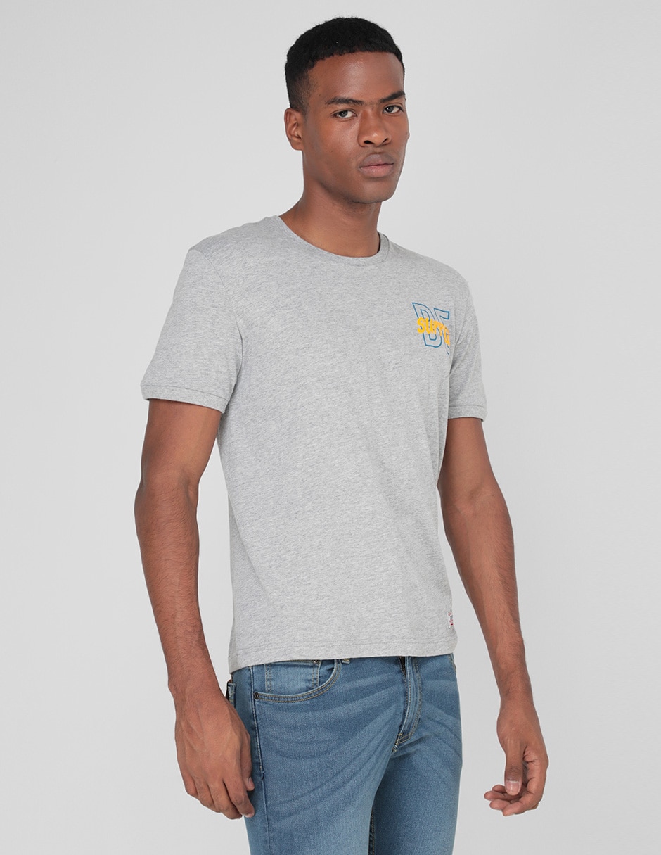 Playera cuello redondo para hombre 1