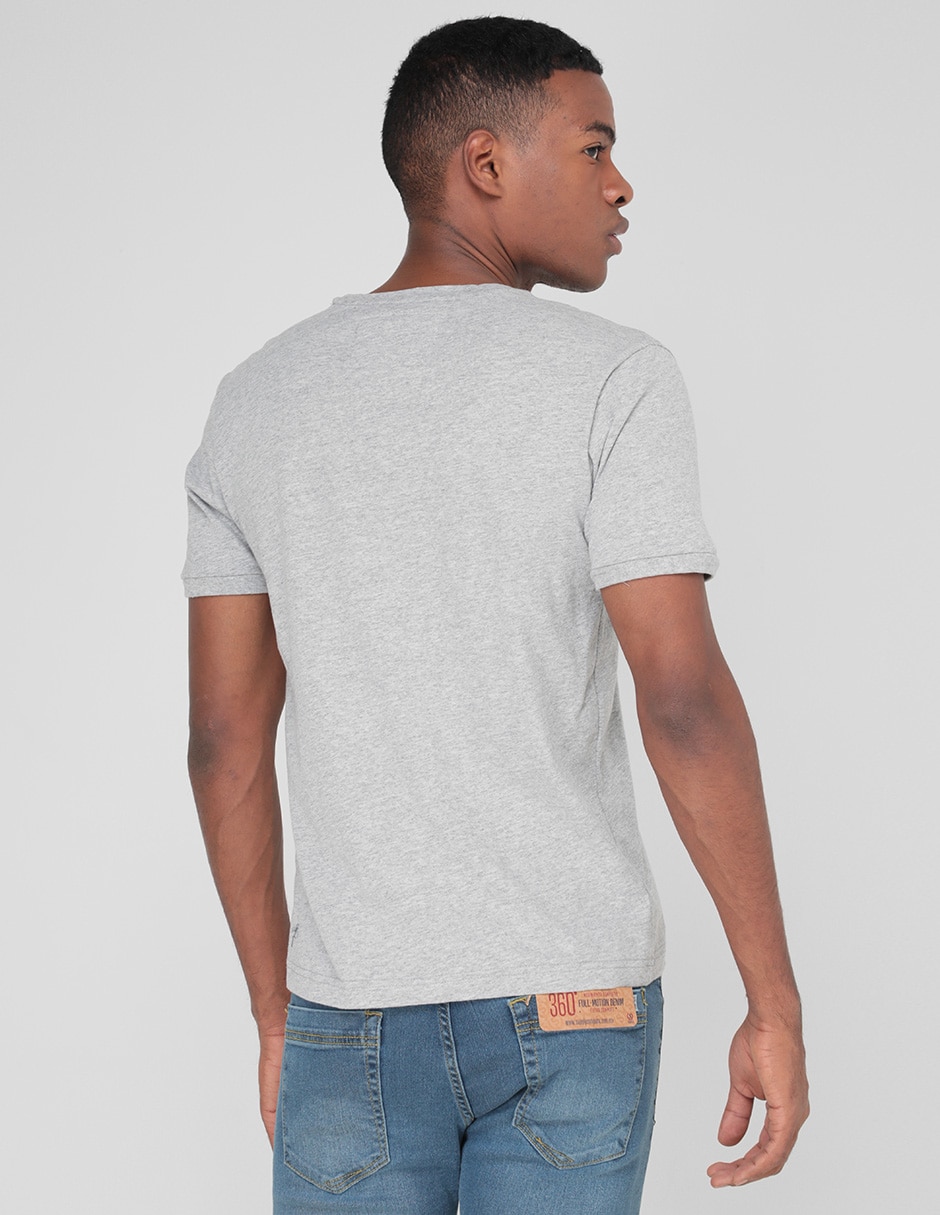 Playera cuello redondo para hombre 2