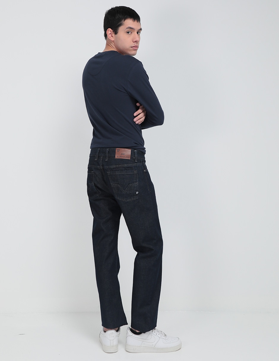 Jeans slim Silver Plate deslavado para hombre