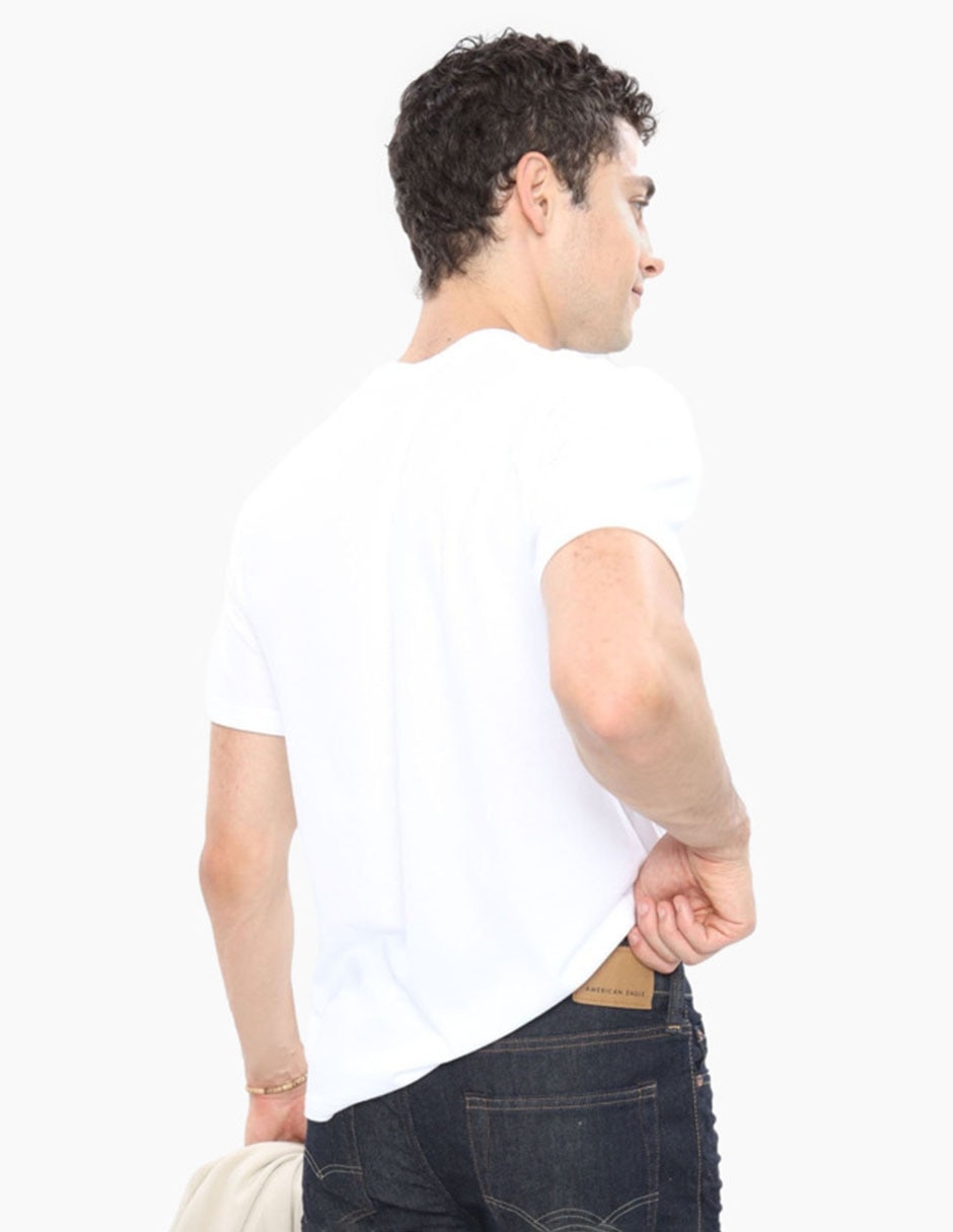 Playera cuello redondo para hombre