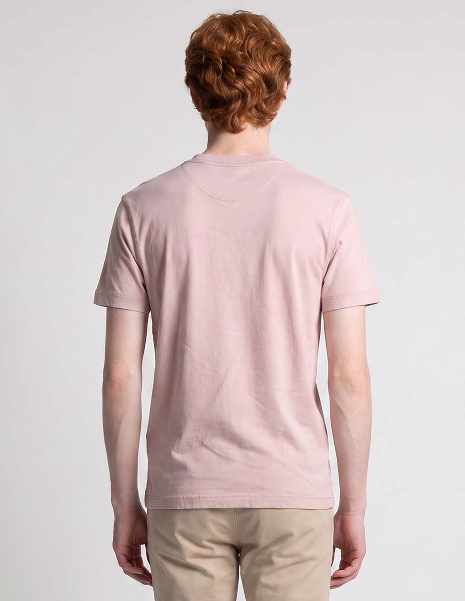 Playera Silver Plate cuello V para hombre