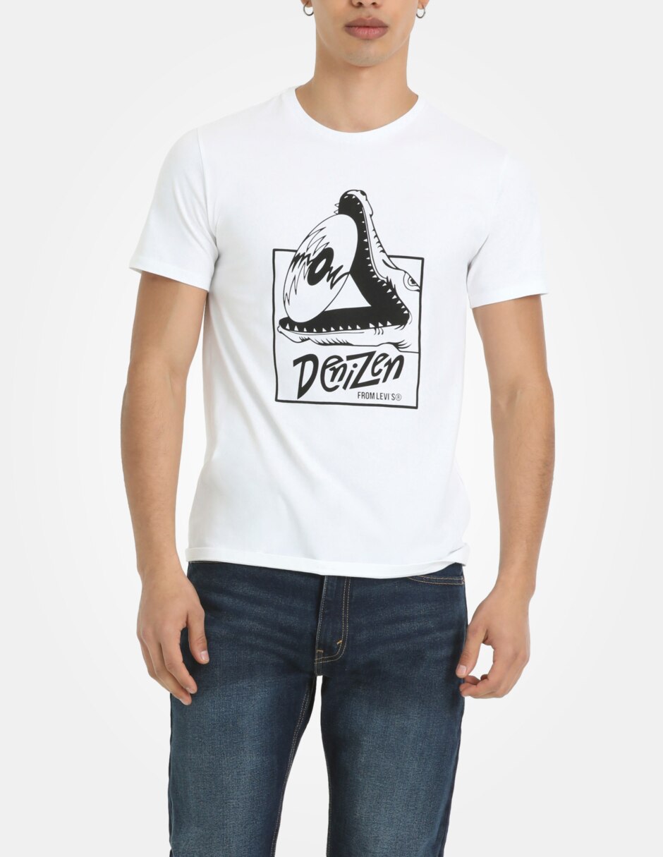 Playera cuello redondo para hombre