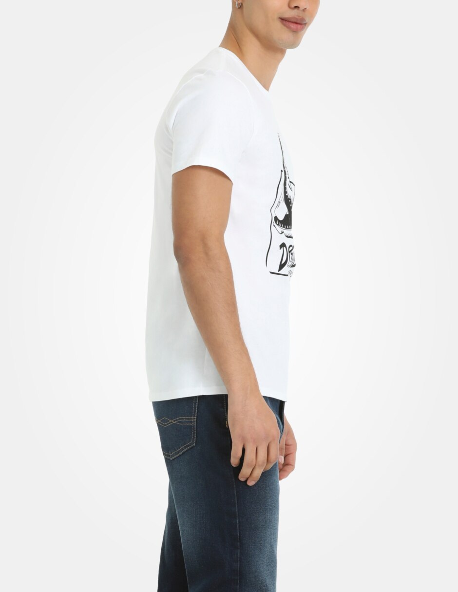 Playera cuello redondo para hombre