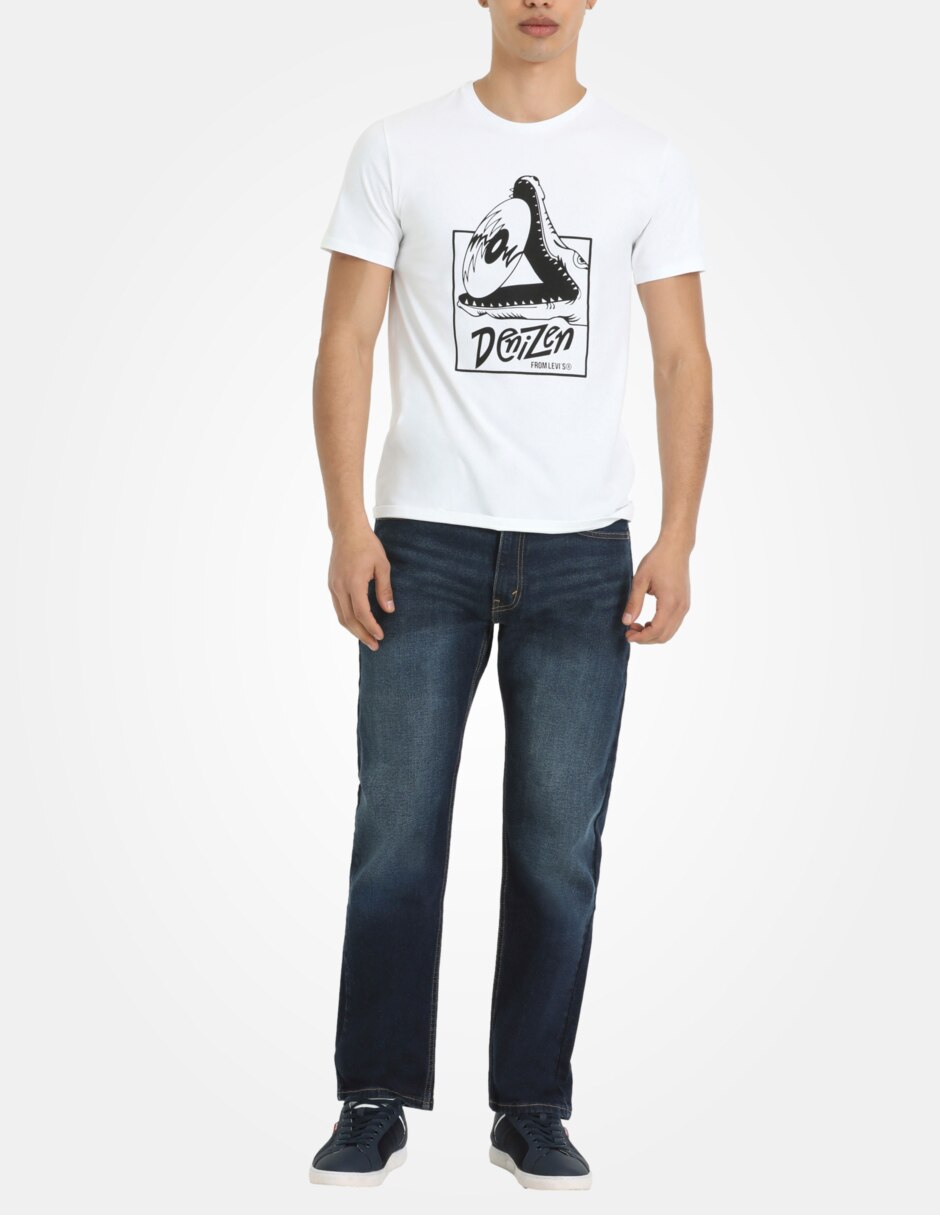 Playera cuello redondo para hombre