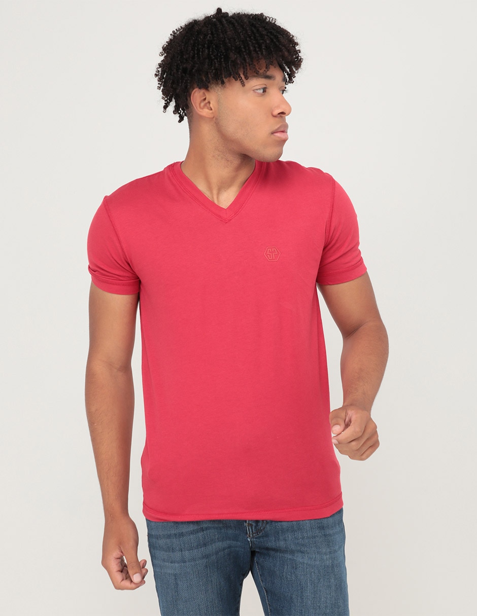 Playera cuello V para hombre Playera cuello V para hombre