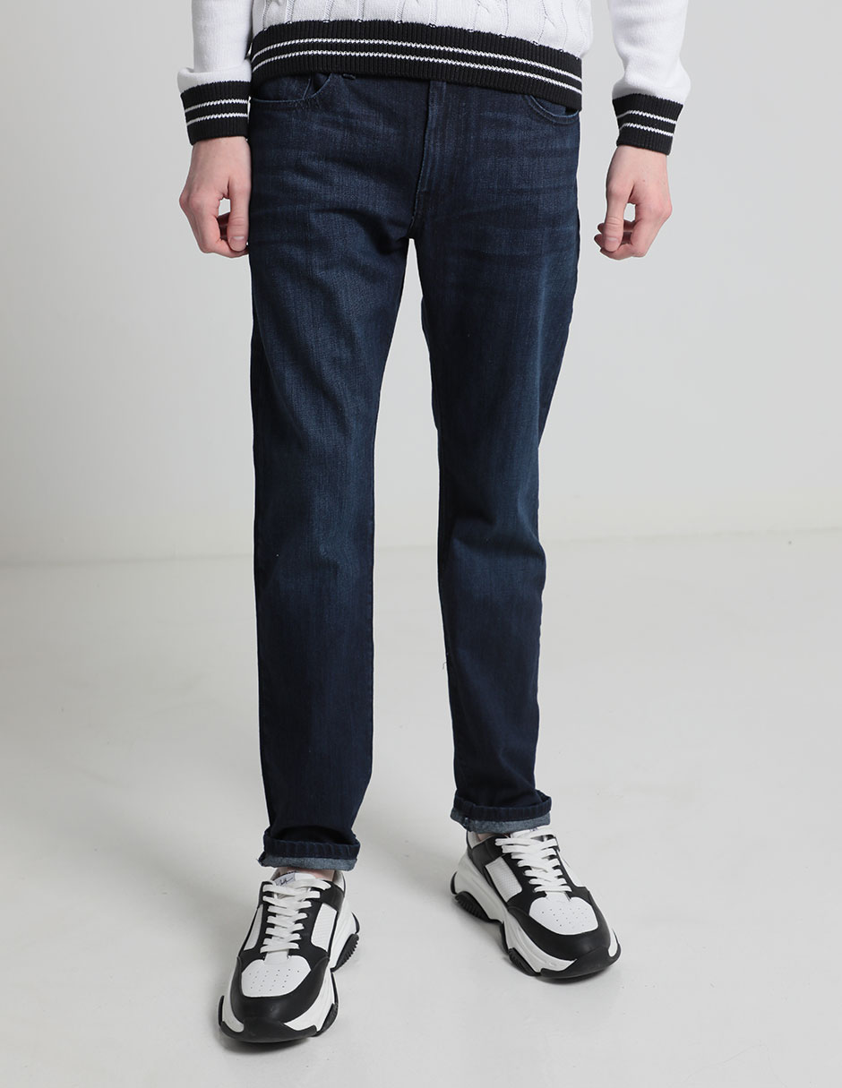 Jeans slim lavado stone wash para hombre Jeans slim lavado stone wash para hombre