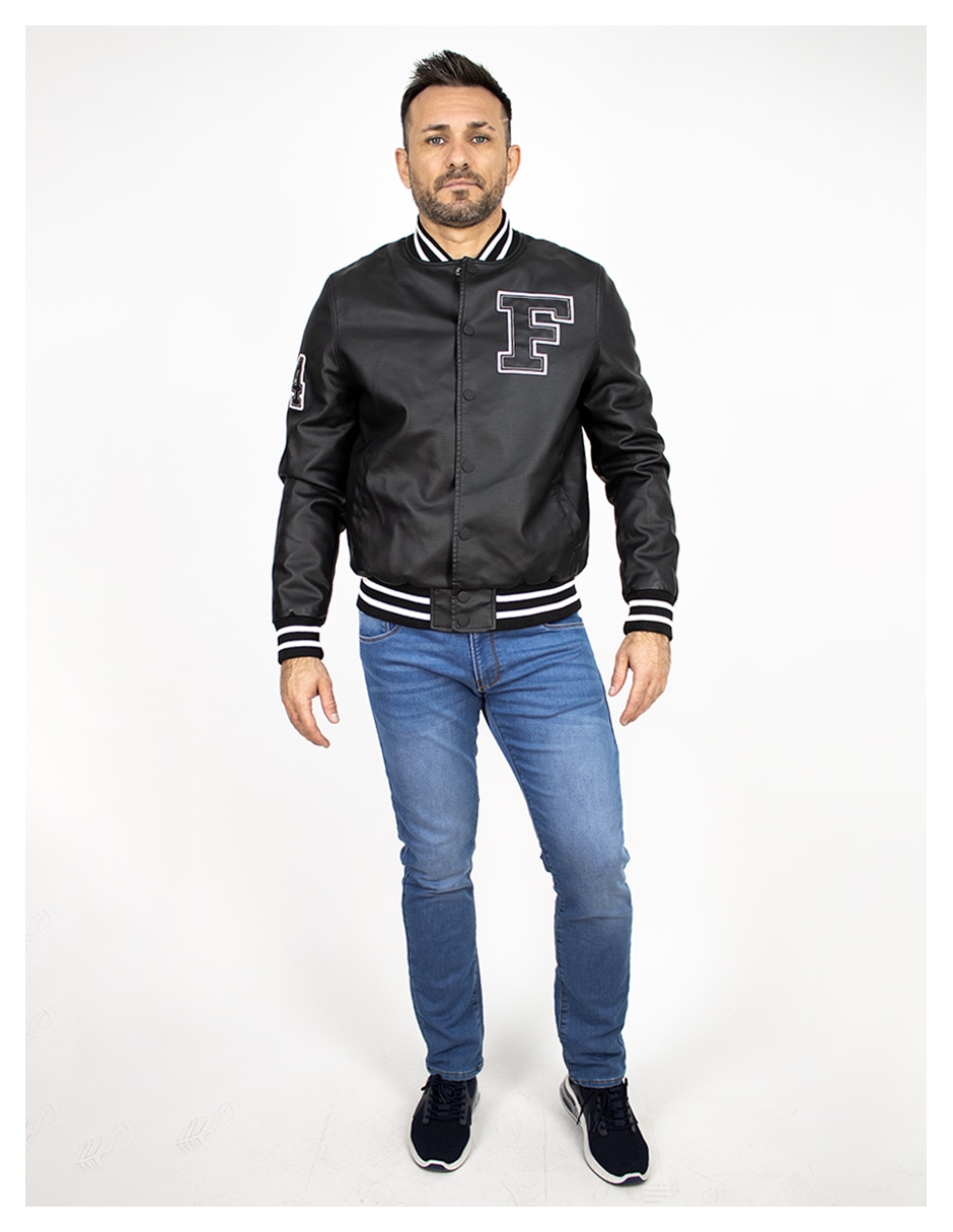 Chamarra casual con bolsillos para hombre 3