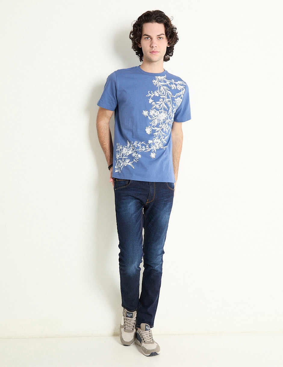 Jeans skinny Furor deslavado para hombre