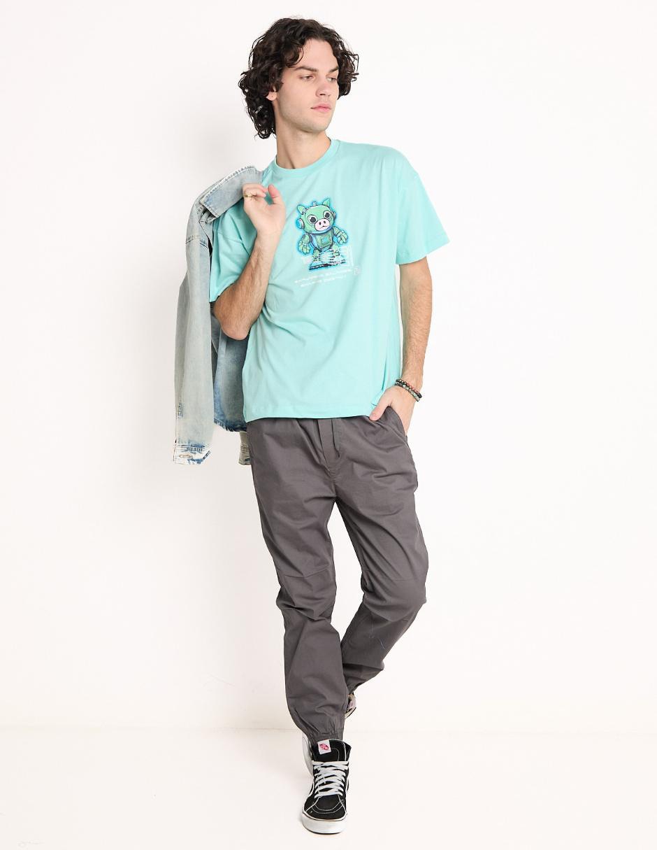 Jogger slim con bolsillos para hombre 3