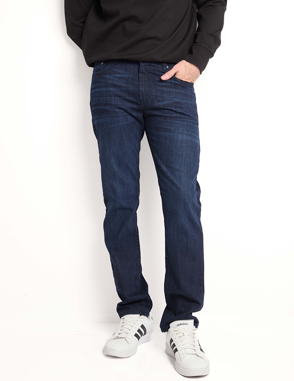 Jeans slim lavado stone wash para hombre Jeans slim lavado stone wash para hombre