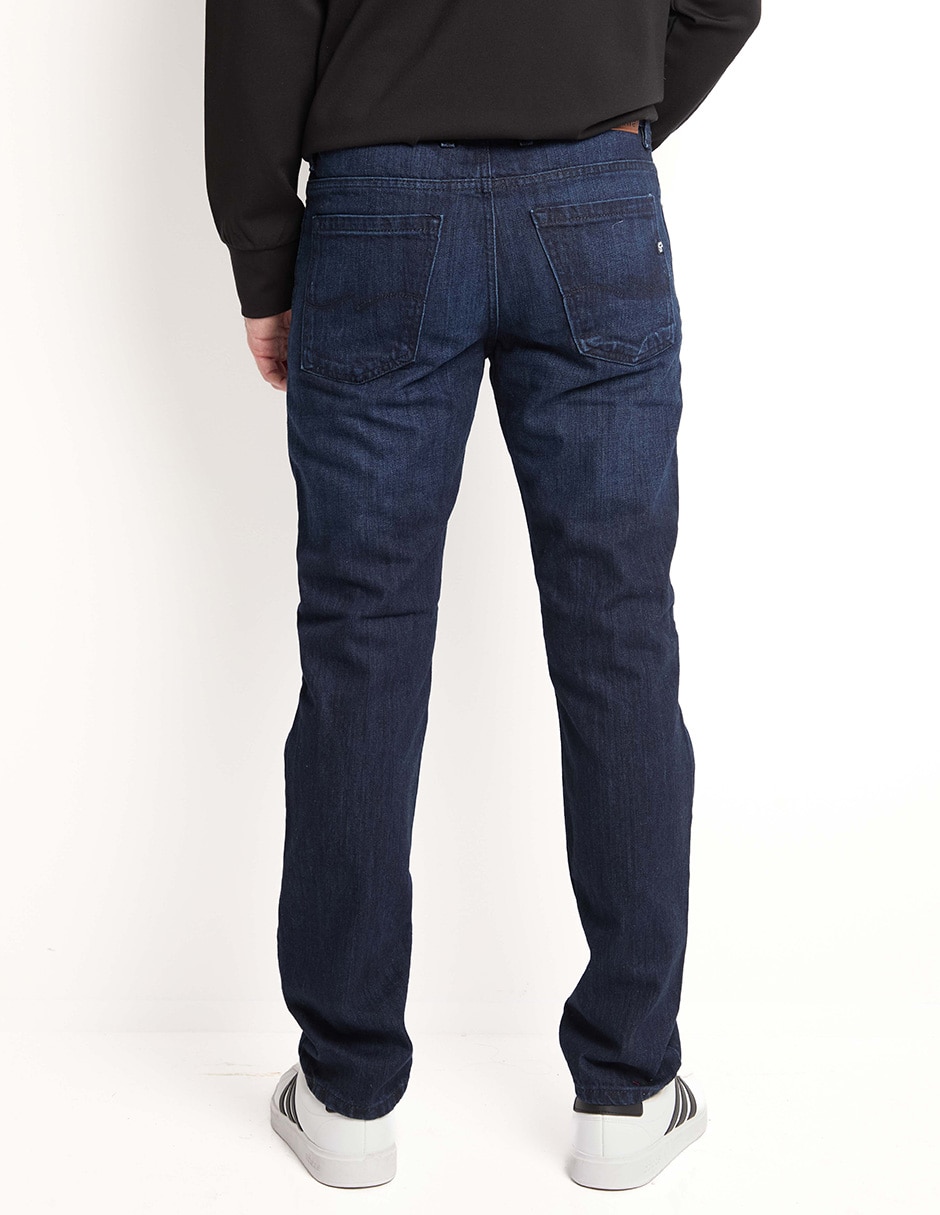 Jeans slim Silver Plate lavado stone wash para hombre