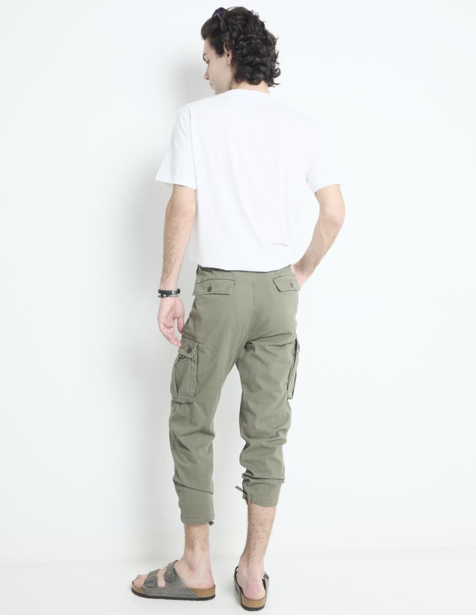 Pantalón cargo regular American Eagle de algodón para hombre