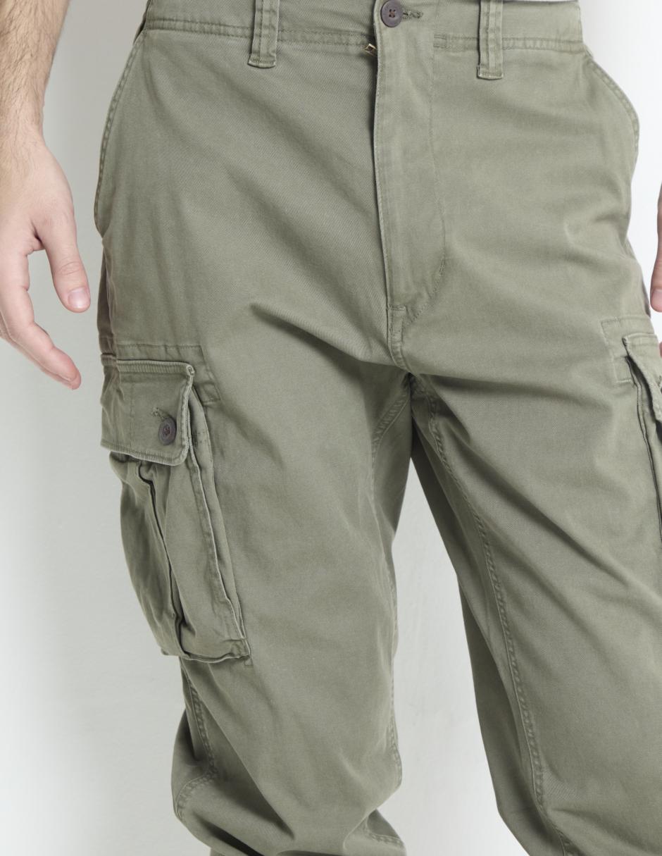 Pantalón cargo regular American Eagle de algodón para hombre