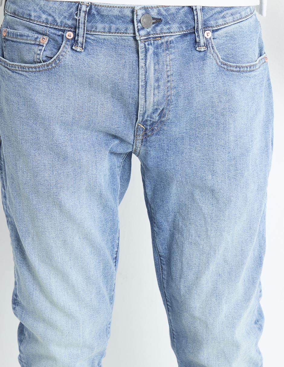 Jeans slim American Eagle deslavado para hombre