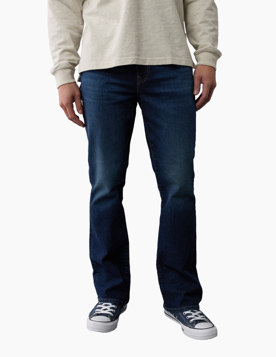 Jeans slim American Eagle lavado obscuro para hombre