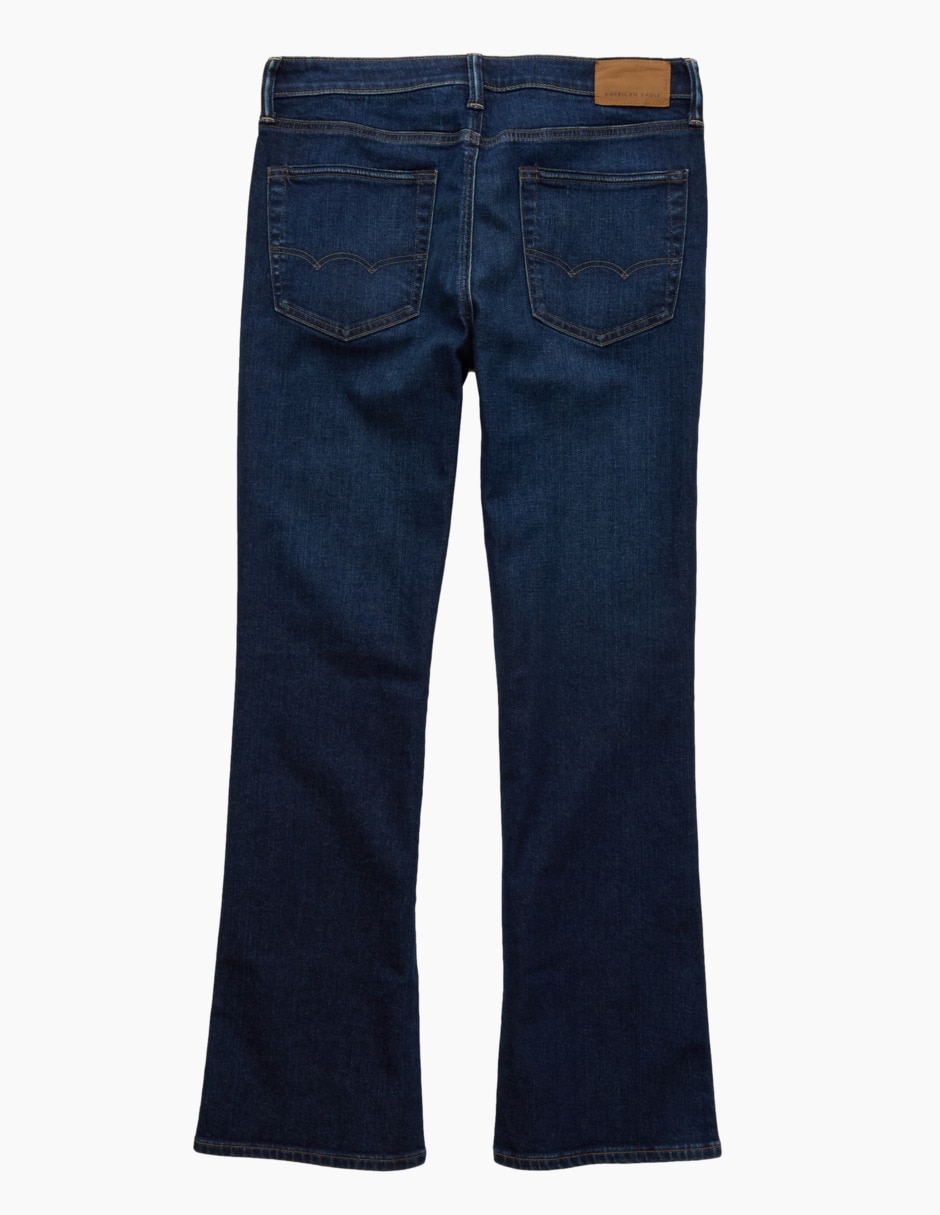 Jeans slim American Eagle lavado obscuro para hombre