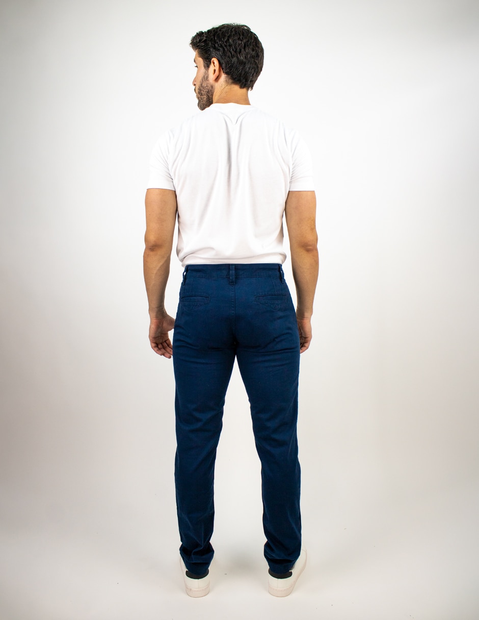 Jeans chino slim para hombre 2