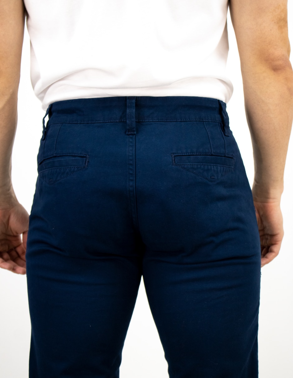 Jeans chino slim para hombre 4
