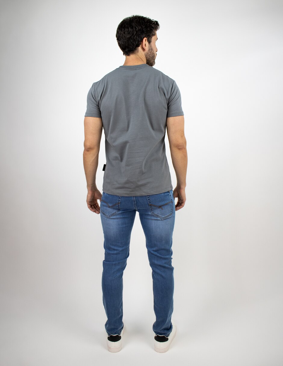 Playera cuello redondo para hombre