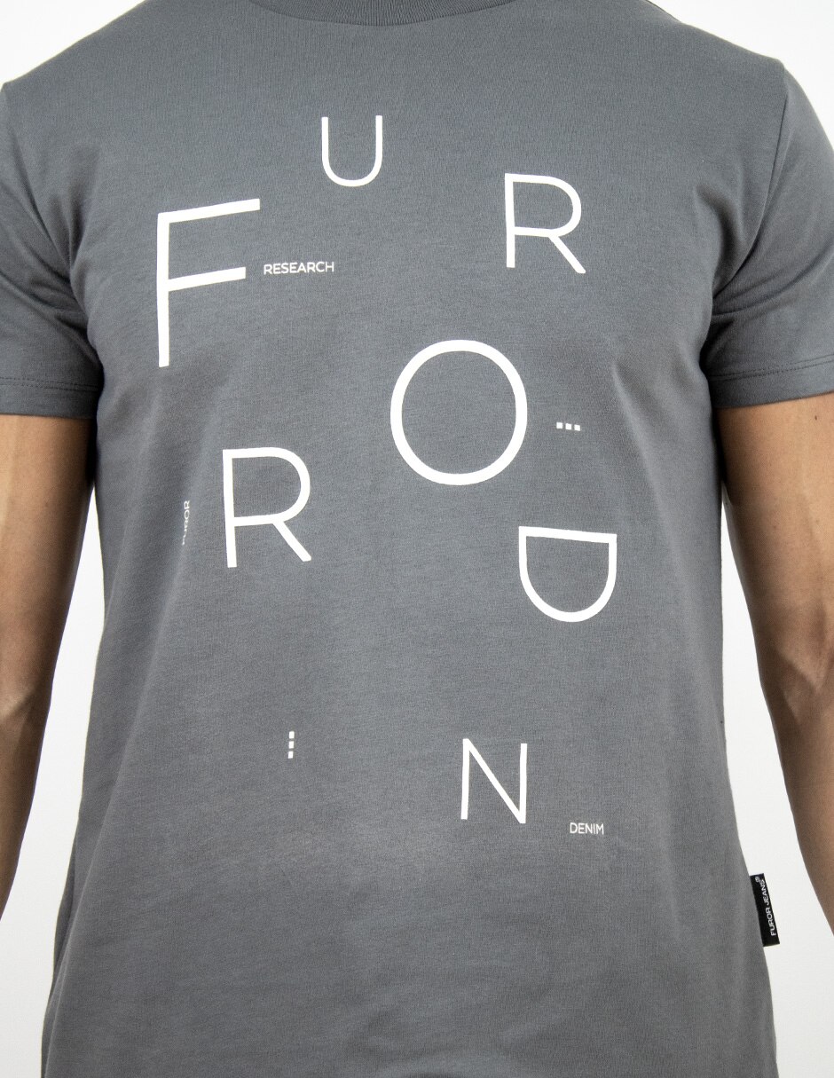Playera cuello redondo para hombre
