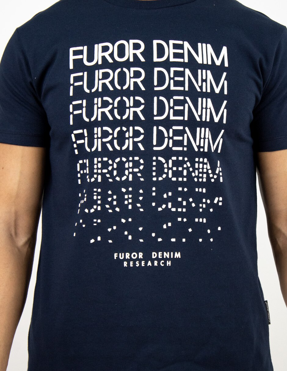 Playera cuello redondo para hombre
