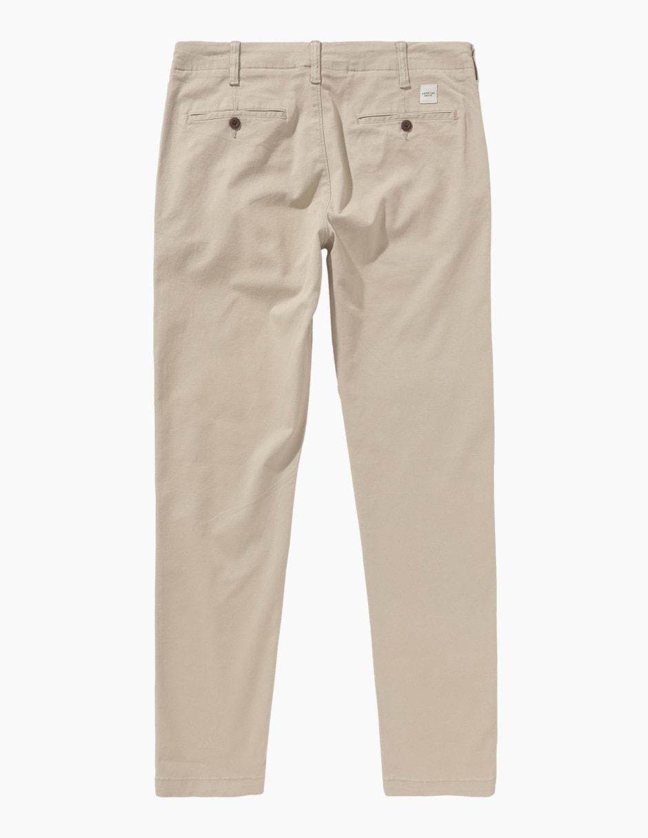 Pantalón chino slim de algodón para hombre 7
