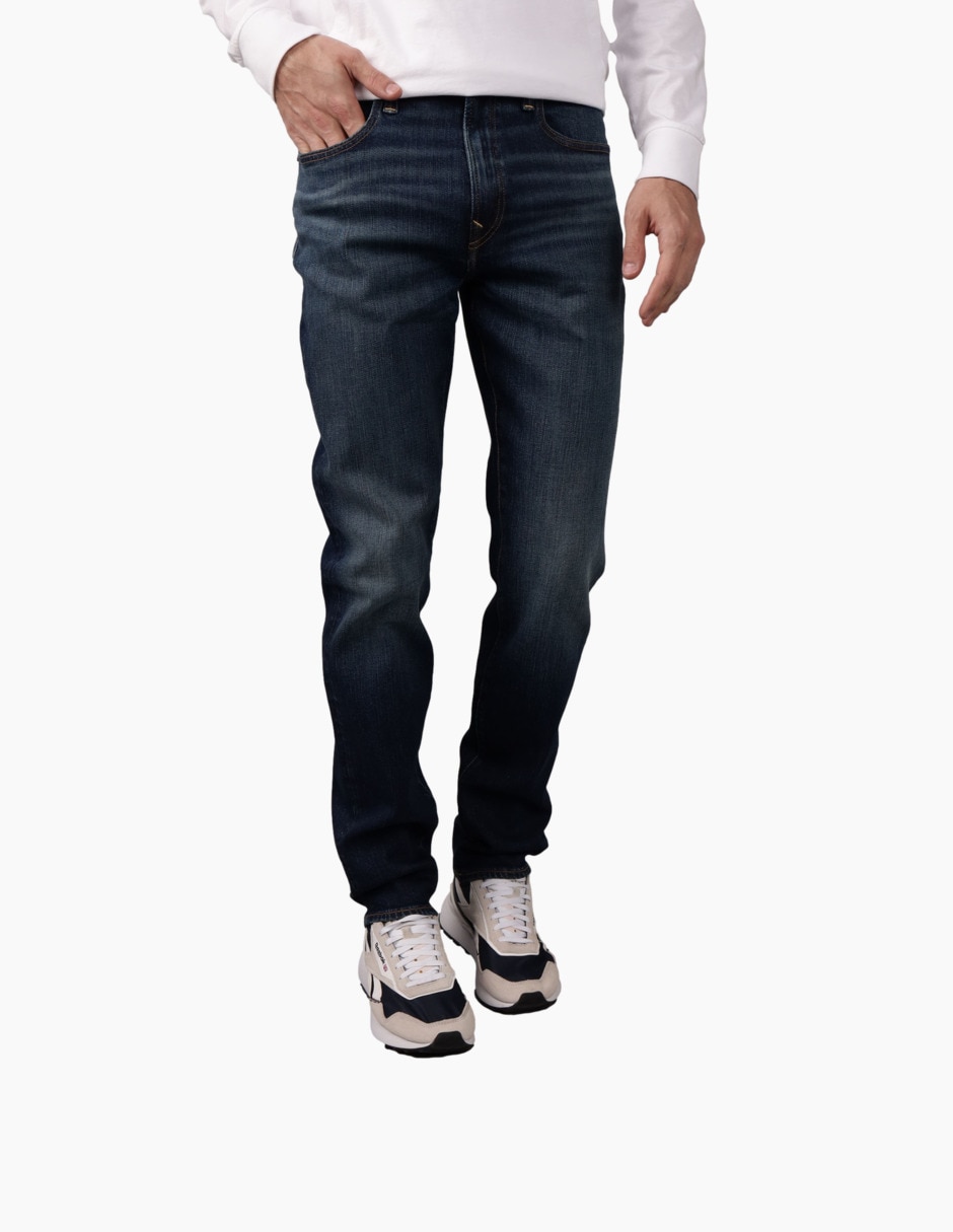 Jeans skinny American Eagle deslavado para hombre