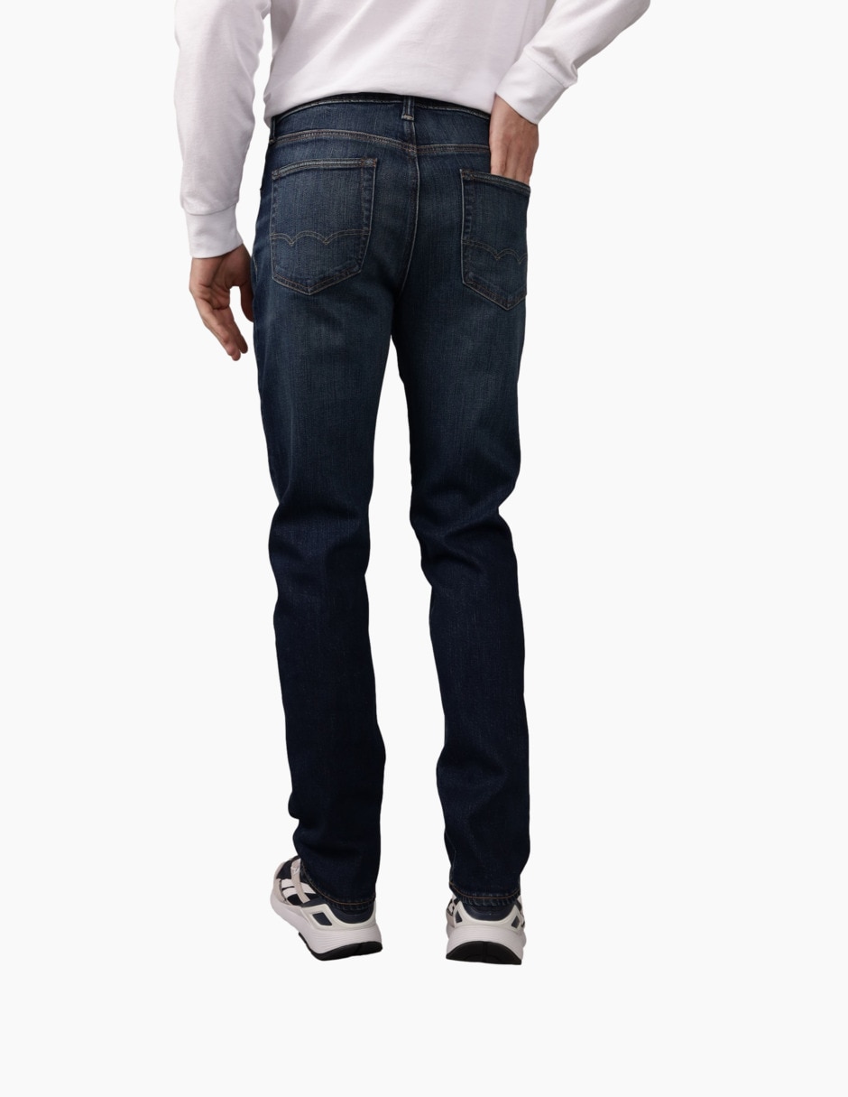 Jeans skinny American Eagle deslavado para hombre