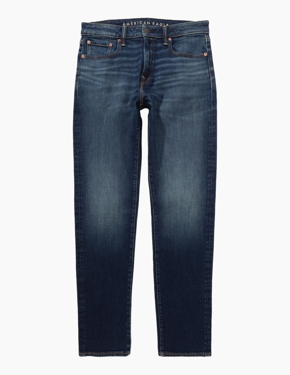 Jeans skinny American Eagle deslavado para hombre