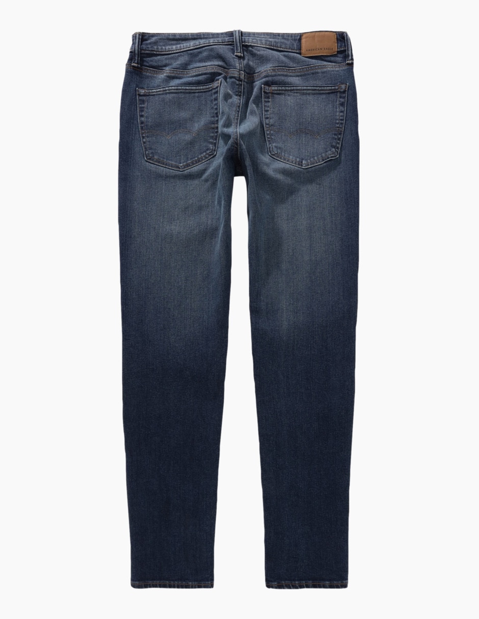 Jeans slim American Eagle deslavado para hombre