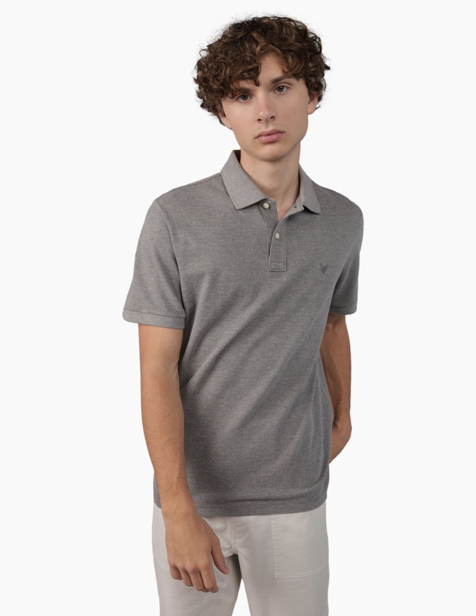 Playera tipo polo P Mfo Heather Grey P para hombre Playera tipo polo P Mfo Heather Grey P para hombre