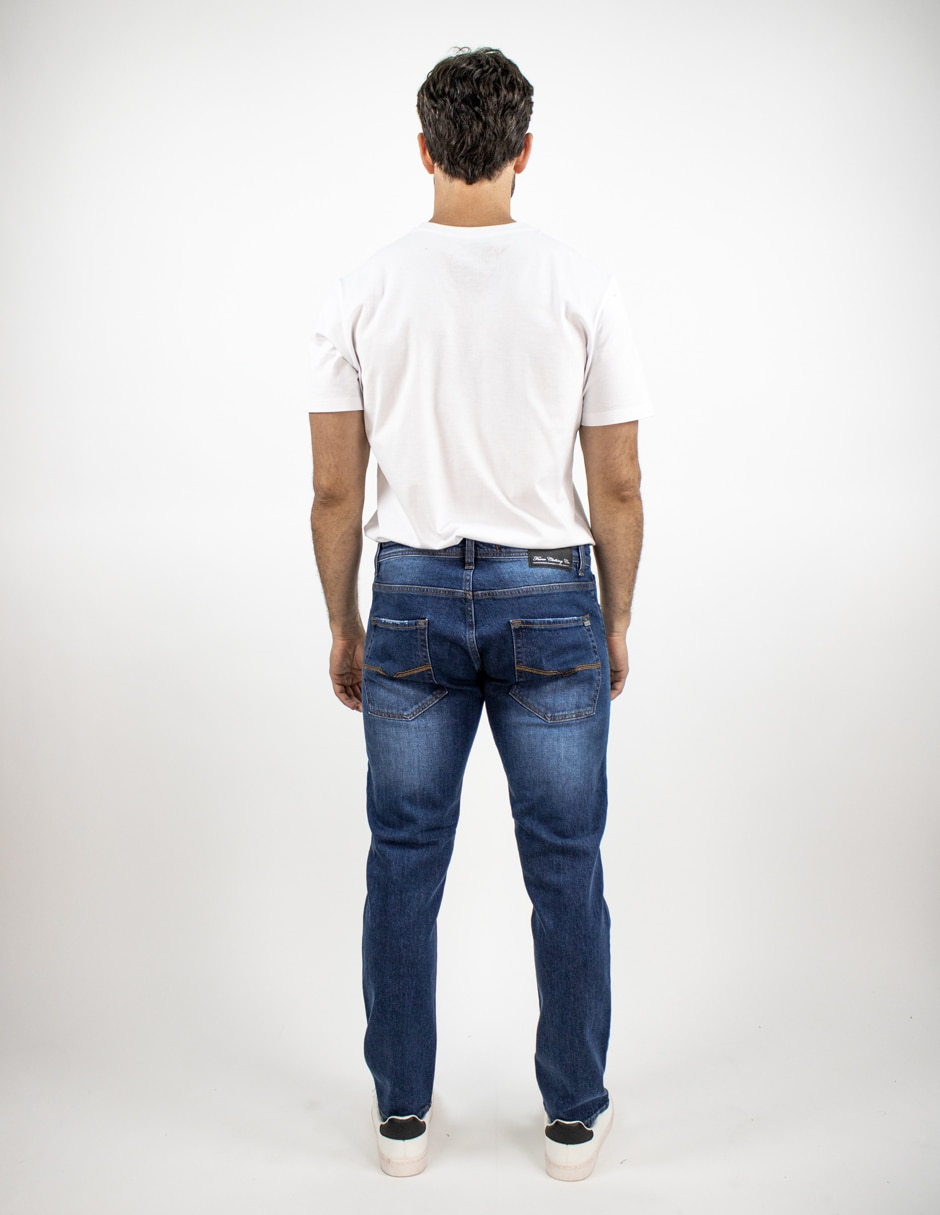 Jeans slim Furor deslavado para hombre