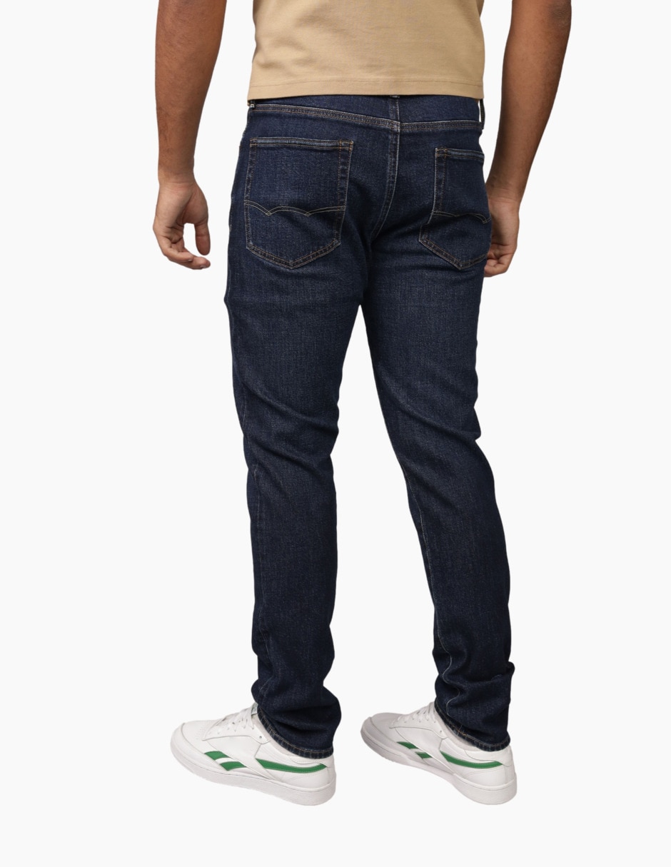 Jeans slim American Eagle lavado obscuro para hombre