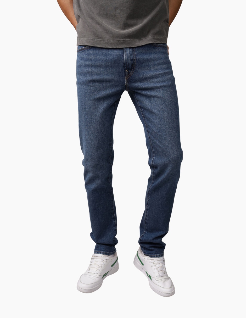 Jeans slim deslavado para hombre Jeans slim deslavado para hombre