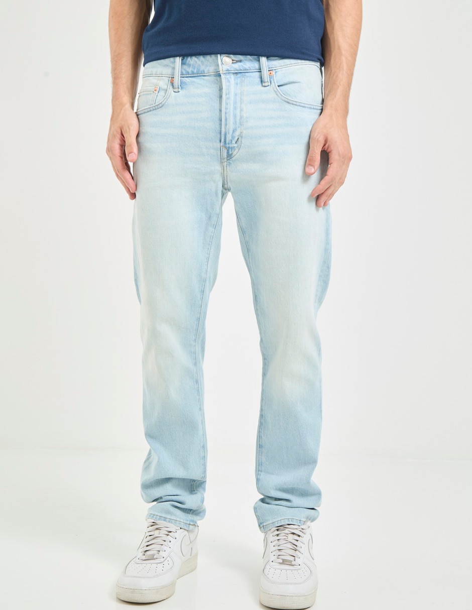 Jeans slim American Eagle deslavado para hombre