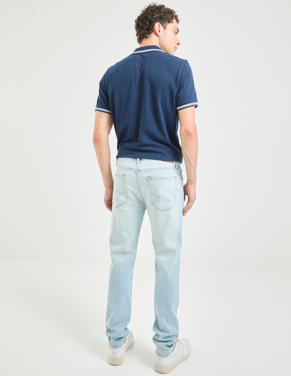 Jeans slim American Eagle deslavado para hombre