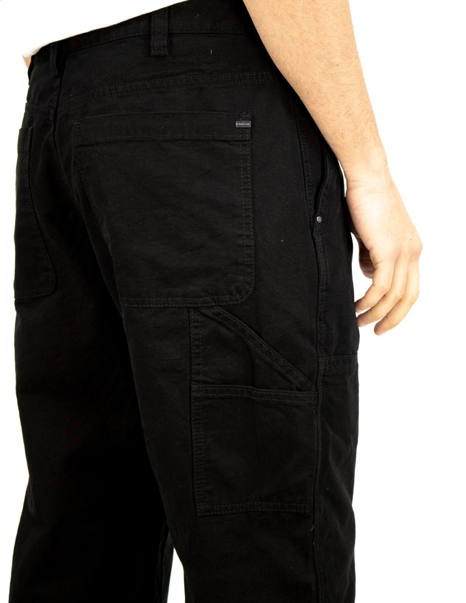 Pantalón casual straight de algodón para hombre 4