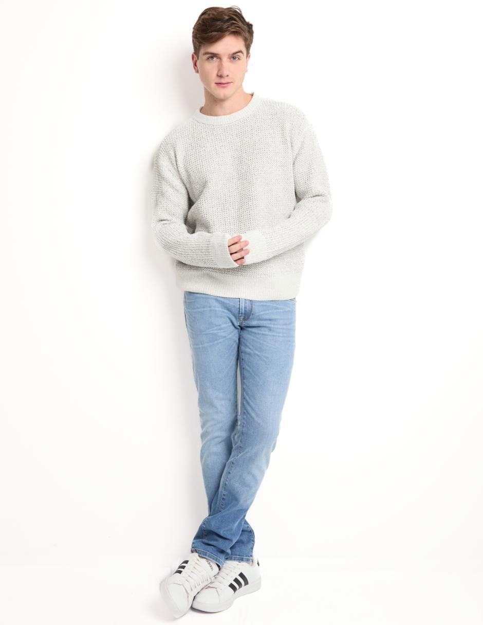 Jeans skinny 50061S lavado stone wash para hombre