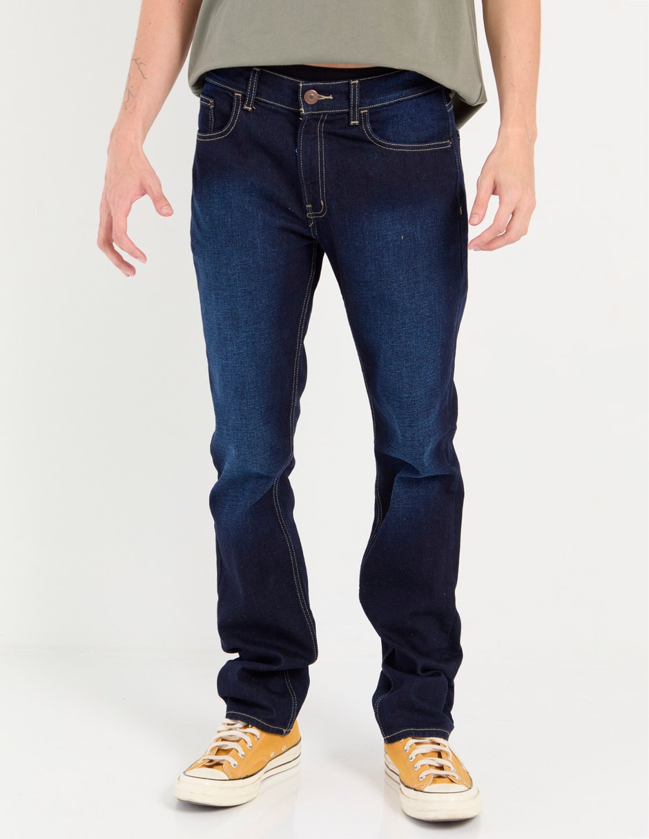 Jeans straight Oggi deslavado para hombre
